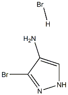 3-Bromo-1H-pyrazol-4-amine hydrobromide Structure
