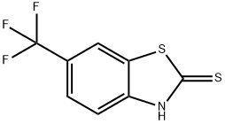 6-(Trifluoromethyl)-2(3H)-benzothiazolethione Structure