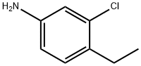 3-Chloro-4-ethylaniline Structure