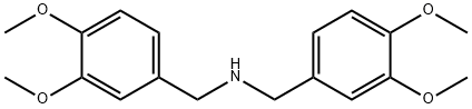 bis(3,4-dimethoxybenzyl)amine Structure