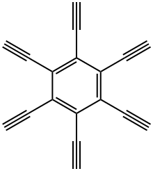 hexaethynylbenzene Structure