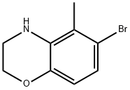 6-bromo-5-methyl-3,4-dihydro-2H-benzo[b][1,4]oxazine Structure