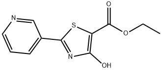 Ethyl 4-hydroxy-2-(pyridin-3-yl)thiazole-5-carboxylate Structure