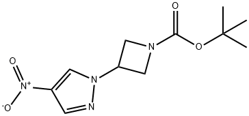 tert-butyl3-(4-nitro-1H-pyrazol-1-yl)azetidine-1-carboxylate Structure