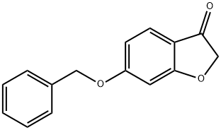 6-(benzyloxy)benzofuran-3(2H)-one Structure