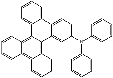 3-(Diphenylamino)dibenzo[g,p]chrysene Structure