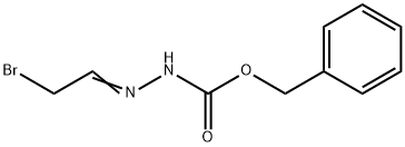 BENZYL 2-(2-BROMOETHYLIDENE)HYDRAZINECARBOXYLATE Structure