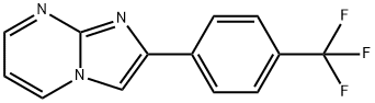 2-(4-(trifluoromethyl)phenyl)imidazo[1,2-a]pyrimidine Structure