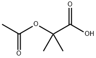 2-acetoxy-2-methylpropanoic acid Structure