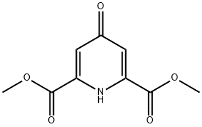 Dimethyl 4-oxo-1,4-dihydropyridine-2,6-dicarboxylate Structure