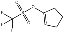 cyclopent-1-en-1-yl trifluoromethanesulfonate Structure