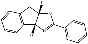 (3aR,8aS)-2-(pyridin-2-yl)-8,8a-dihydro-3aH-indeno[1,2-d]oxazole Structure