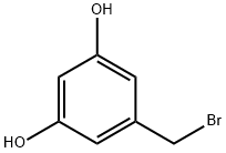 5-(Bromomethyl)benzene-1,3-diol Structure
