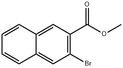 methyl 3-bromo-2-naphthoate Structure