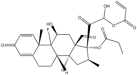 Betamethasone-(E)-enolaldehyde Structure