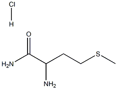 2-Amino-4-(methylthio)butanamide hydrochloride Structure