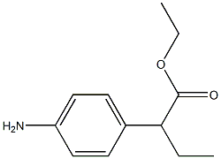 ethyl 2-(4-aminophenyl)butanoate Structure