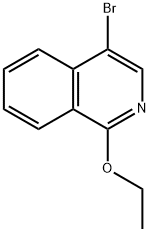 4-Bromo-1-ethoxyisoquinoline Structure