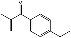 1-(4-Ethylphenyl)-2-methyl-2-propen-1-one Structure