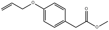methyl 2-(4-(allyloxy)phenyl)acetate Structure