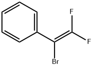 (1-Bromo-2,2-difluoroethenyl)benzene Structure