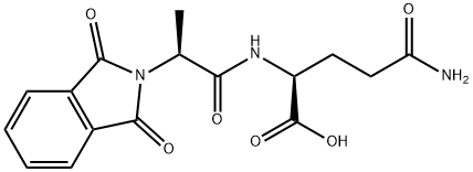 Phthaloyl-L- alanyl-L-glutamine Structure