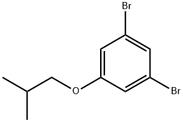 1,3-Dibromo-5-isobutoxybenzene Structure