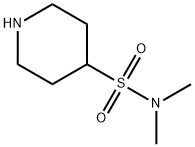 N,N-dimethyl-4-Piperidinesulfonamide Structure