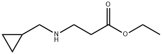 ethyl 3-[(cyclopropylmethyl)amino]propanoate Structure