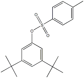 3,5-ditert-butylphenyl 4-methylbenzenesulfonate Structure