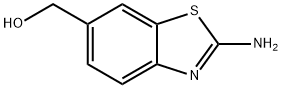 6-Benzothiazolemethanol,2-amino-(9CI) Structure