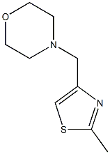 4-[(2-methyl-1,3-thiazol-4-yl)methyl]morpholine Structure
