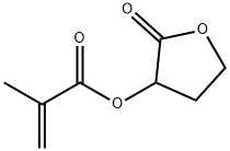 2-Oxotetrahydrofuran-3-yl methacrylate Structure