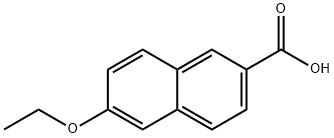 2-Naphthalenecarboxylicacid,6-ethoxy-(9CI) Structure