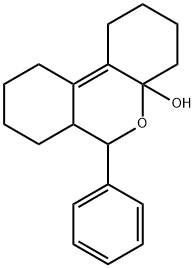 6-phenyl-1,2,3,4,6,6a,7,8,9,10-decahydrobenzo[c]chromen-4a-ol Structure