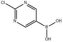 2-CHLOROPYRIMIDINE-5-BORONIC ACID Structure