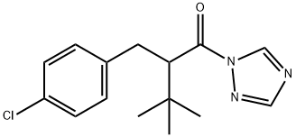 1-(4-chlorobenzyl)-(1H-1，2，4-triazol-yl)-pinacolone Structure