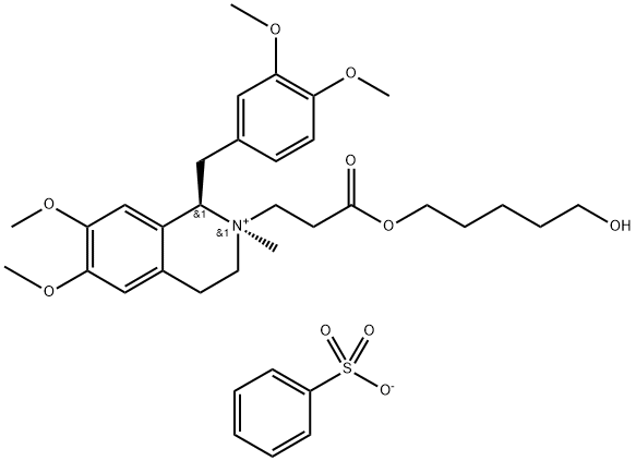 AtracuriuM IMpurity D2 (cis-Quaternary Alcohol) Structure