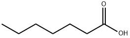 Heptanoic acid Structure