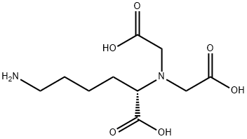 (S)-N-(5-AMINO-1-CARBOXYPENTYL)IMINODIACETIC ACID HYDRATE Structure