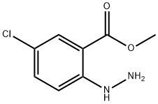 methyl 5-chloro-2-hydrazinylbenzoate Structure