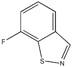 1,2-Benzisothiazole,7-fluoro-(9CI) Structure
