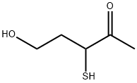 2-Pentanone, 5-hydroxy-3-mercapto- (6CI,7CI,9CI) Structure