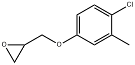 2-(4-chloro-3-methylphenoxymethyl)oxirane Structure