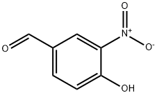 4-Hydroxy-3-nitrobenzaldehyde Structure