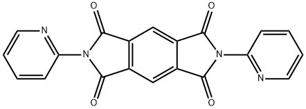 2,6-Bis(2-pyridinyl)benzo[1,2-c:4,5-c']dipyrrole-1,3,5,7-tetrone Structure