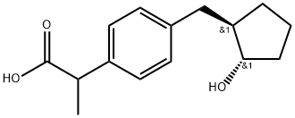 rac trans-Loxoprofen Alcohol Structure
