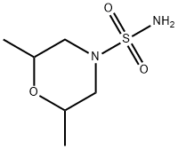 4-Morpholinesulfonamide,2,6-dimethyl-(7CI,8CI,9CI) Structure