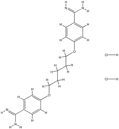 PentaMidine-d4 2HCl Structure