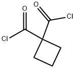 1,1-Cyclobutanedicarbonyl dichloride (9CI) Structure